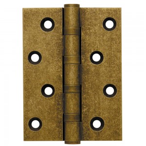 Петля дверная врезная латунная ARMАDILLO IN4500UC SG (500-C4) 100x75x3, цвет-античная бронза