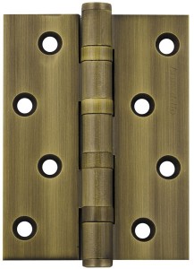 Петля дверная врезная латунная ARMАDILLO IN4500UC SG (500-C4) 100x75x3, цвет-матовая бронза