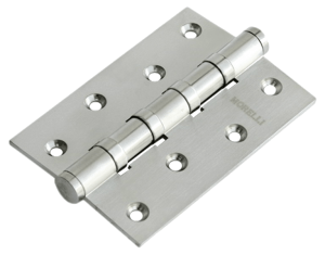 Петля латунная MBU 100X70X3-4BB SN Никель белый