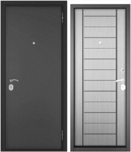 Дверь входная Мастино HOME ECO 137 Орех пепельный