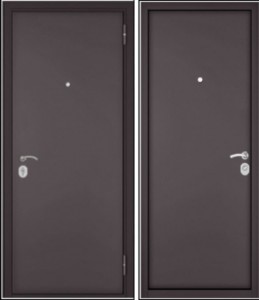 Дверь входная Мастино HOME ECO металл Шоколад букле