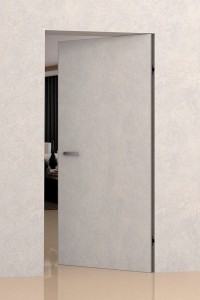 Скрытая дверь Zadoor Invisible Filomuro REVERSE кромка алюминий матовый Хром 