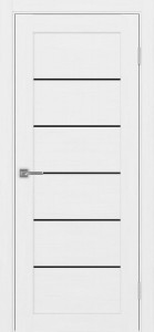 Парма 401АПП.1 молдинг алюм. чёр. Экошпон Белый лед