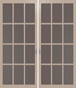 Перегородка межкомнатная Optima Porte 104B Мокко